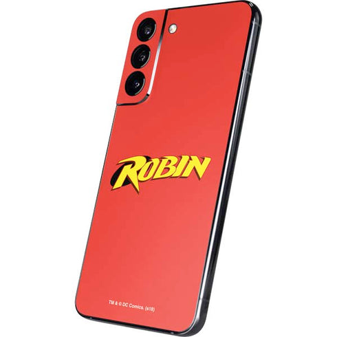DC Comics Robin Official Logo Galaxy S22 Plus Skin